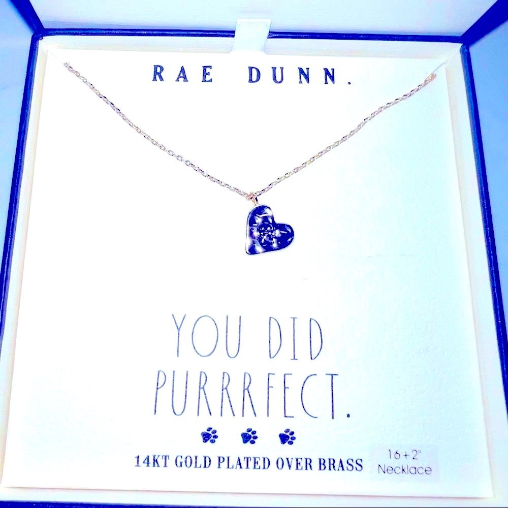 Nwt Rae Dunn Gold Necklace 25$